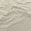 Copripiumino con Sacco e Federe Linea Water Washed Crema