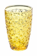 Set 6 Bicchieri Bibita in Vetro 380 ml Villa d'Este Home Tivoli Geometrie