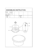 Tavolinetto Geax Senape Ø70x35 cm in Plastica Senape      