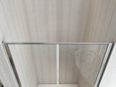 Porta Parete Doccia 2 Ante Battenti in Cristallo 6mm H190 Saloon Varie Misure