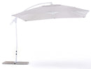Ombrellone da Giardino Decentrato 3x3m in Alluminio e Poliestere Suitset Grigio