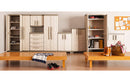 Armadio da Esterno 4 Ripiani 89x54x182H cm in Plastica Keter Excellence XL Alto Beige/Tortora