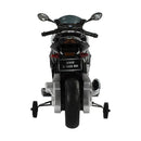 Moto Elettrica per Bambini 12V con Licenza BMW S 1000 RR Nera e Bianca