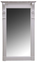 Specchio Rettangolare 80x60cm con Cornice in Legno Provenza