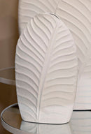 Vaso Dune Tall 18x9,5x29,5 cm in Ferro Crema      