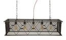 Lampadario Gothic 100x23x26 cm in Ferro