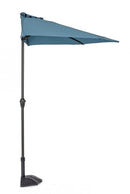 Ombrellone da Giardino 2,7 m Palo Ø36 mm Kalife Mezzaluna Cloud in Alluminio