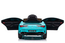 Macchina Elettrica per Bambini 12V con Licenza Mercedes CLA45 AMG Turchese 