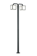 Lampada Palo da Esterno a LED in Alluminio Antracite
