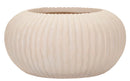 Vaso Mist Ø35x18 cm in Mgo Crema      