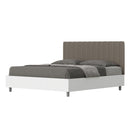Letto Matrimoniale Kaia Cappuccino Varie Misure