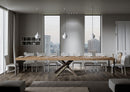 Tavolo Allungabile 180-440x90x77 cm Volantis Premium Quercia Natura Telaio 4C 