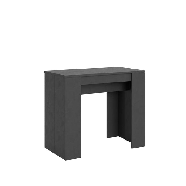 Consolle Allungabile 90-308x48x77 cm in Nobilitato Grigio sconto