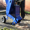 Cippatrice per Rami Ramoscelli e Foglie a Benzina 15HP 134x64x88 cm Blu