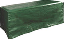 Telo Impermeabile 205x105x70cm in Poliestere per Tavoli Rettangolari da Giardino Bauer Verde