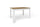 Tavolo Allungabile 120/170x80x75 cm Noce Stelvio e Ossido Bianco