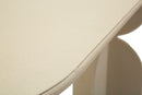 Console Dune 120x40x75,5 cm in Ferro Crema      