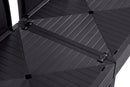 Seduta Modulare Elements con Schienale e Cuscino Keter 65x74x73 cm Effetto Legno Grafite 