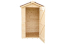 Casetta Box da Giardino 1,2x1,2 m con Pavimento in Legno Picea Massello 16mm Eden