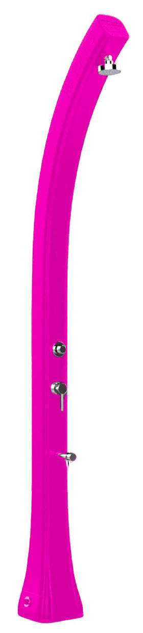 prezzo Doccia Solare da Giardino 28L Miscelatore Temporizzato e Lavapiedi Arkema Happy Beach Fuxia