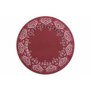 Set 6 Sottopiatti in latta Ø33cm Villa d'Este Myconos