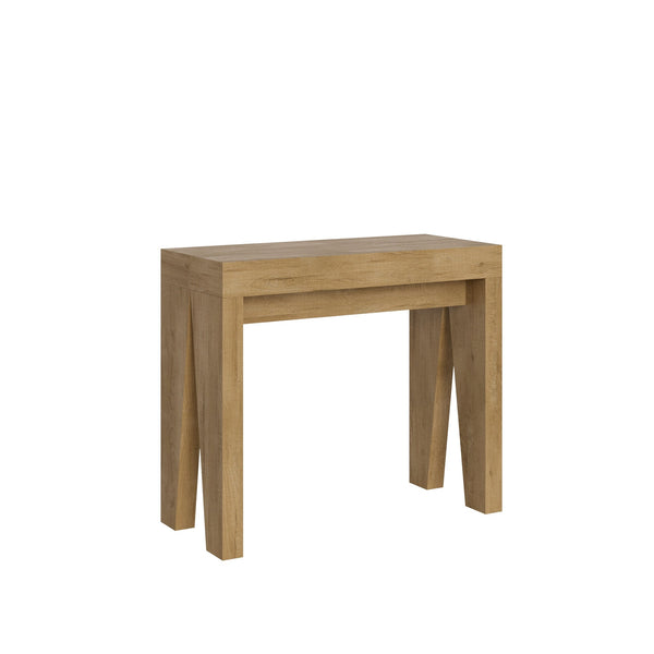 Consolle Allungabile 90-196x42x77 cm in Nobilitato Marrone online