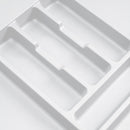 Portaposate Optima Vertex/Concept 500mm (Spalle 16mm) M 700 Plastica Bianca Tecnoplastica Emuca
