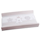 Fasciatoio Imbottito Universale in PVC 49x81cm 2 Lati Italbaby Serie Baby Re Tortora