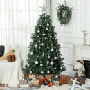 Albero di Natale Artificiale 180 cm 1061 Rami Realistico Verde 