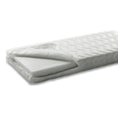 Materasso per Culla Lettino 60x120cm H12cm Italbaby Sano Risposo Bianco