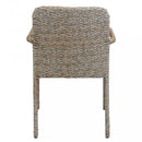 Poltrona Azore 56x59x82 h cm in Wicker Marrone