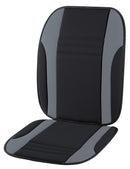 Coprisedile Anteriore Singolo 104x44 cm per Auto Universale Nero e Grigio