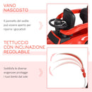 Auto Macchina Cavalcabile per Bambini con Maniglione con Licenza Mercedes AMG Rossa