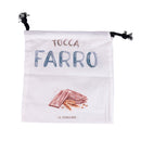 Sacchetto Farro 25x25 cm in Cotone VdE Tivoli 1996 Le Travisate Bianco