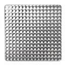 Tavolo Impilabile 70x70x70 h cm in Alluminio Silver