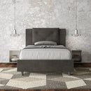 Letto Singolo Appia Grigio Varie Misure