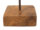Scultura Stella 28x12x42 cm in Teak Riciclato         