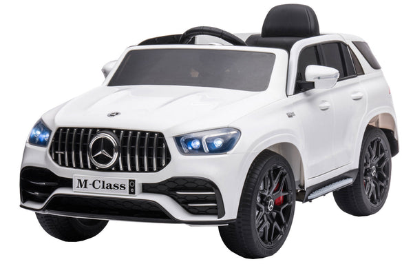 prezzo Macchina Elettrica per Bambini 12V con Licenza Mercedes M-Class Bianca