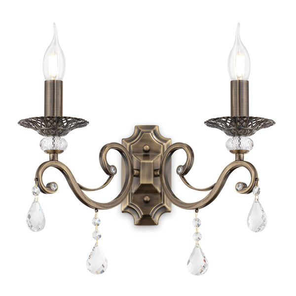 Lampada da parete Royal Classic in Metallo Grace Ottone sconto