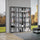 Libreria Moderna 5 Ripiani 178x36x204 cm in nobilitato Grigio
