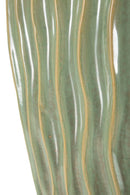 Vaso Venice 27x14x46,5 cm in Ceramica Verde      