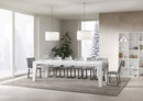 Tavolo Allungabile 180/284x90x77 cm Naxy Premium Bianco Frassino
