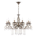 Lampadario Royal Classic in Metallo Grace Ottone