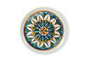 Set 6 Piatti Pizza Ø33x2 cm in Porcellana Villa d'Este Home Tivoli Maioliche