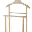 Appendiabiti Indossatore Salvaspazio Ingresso 5x44,5x97,5 cm in Legno di Faggio