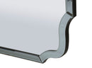Specchio da Muro Istanbul Grigio 60x2x150 cm in MDF e Vetro e Specchio Grigio      