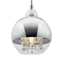 Lampada pendente Pendant in Metallo Iceberg Nickel