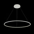 Lampada pendente Modern in Metallo Nola Bianco