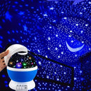 Proiettore di Luci e Stelle Atmosfera Galassie Luce Cameretta Blu      