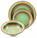 Servizio Piatti 18 Pezzi in Stoneware Soriani Mambo Multicolor